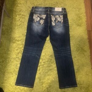 Miss Me Mid-Rise Easy Crop Denim